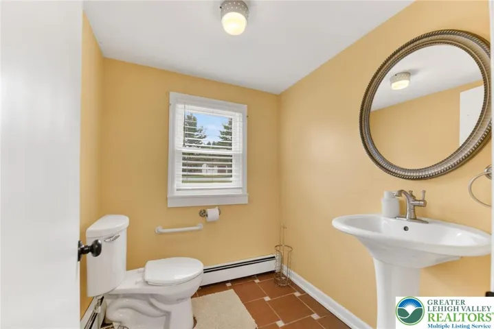 LOWER LEVEL HALF BATHROOM