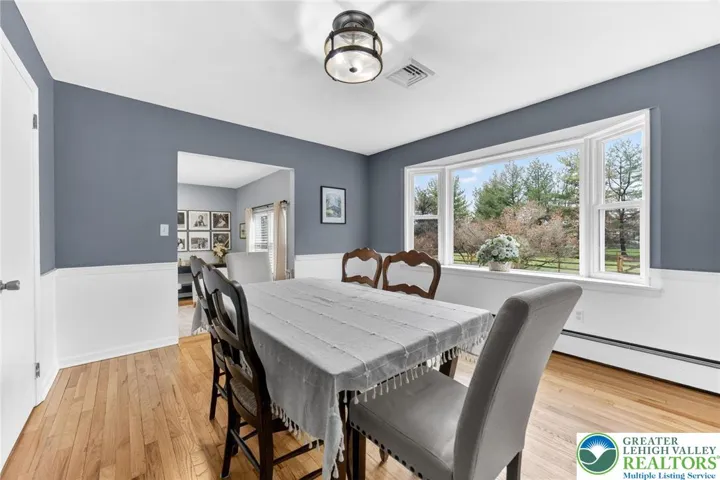 DINING ROOM DRENCHED IN SUNLIGHT!