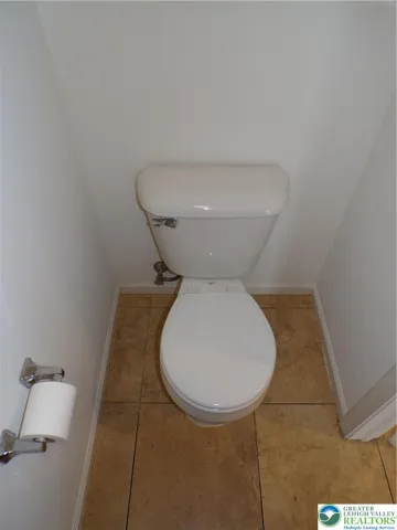 1st floor powder room toilet