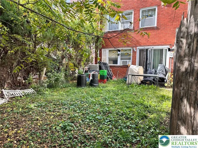 Rear yard