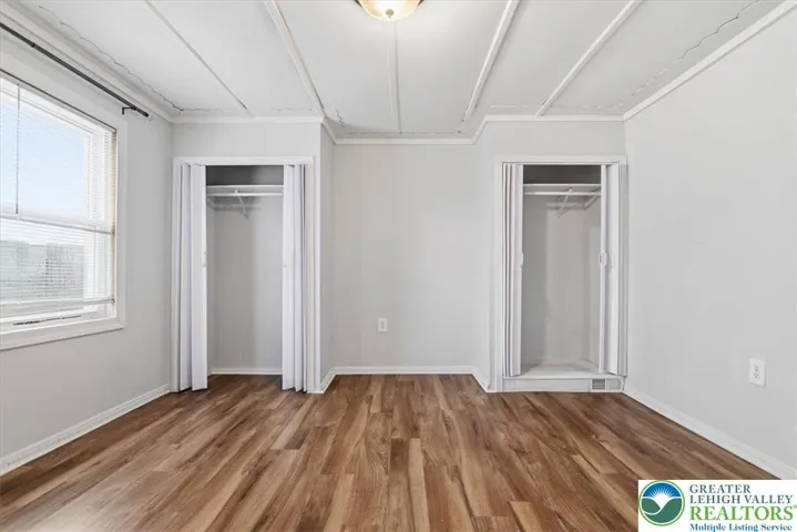 Two closets in Bedroom #1