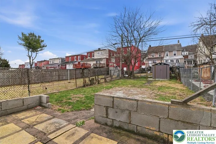 Backyard View from house