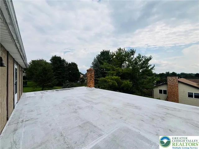 Above garage view
