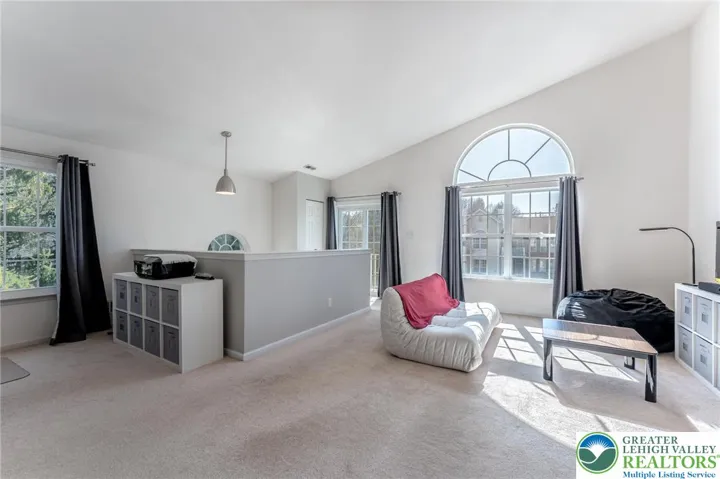 Vaulted ceilings and open spaces