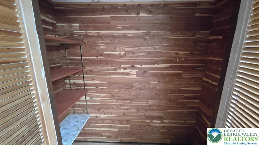 Cedar Closet in Basement