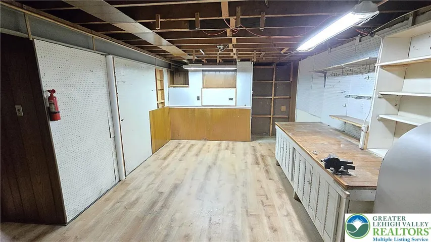 Utility room and workshop