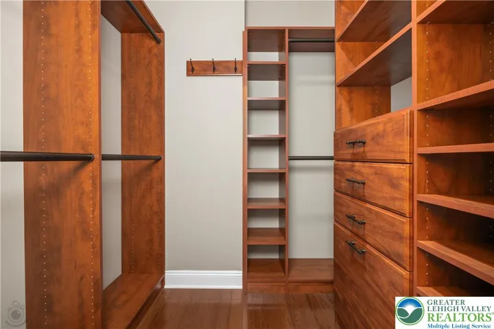 Dual Walk-in Closets