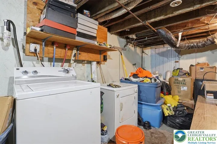 Tenants Side of Basement