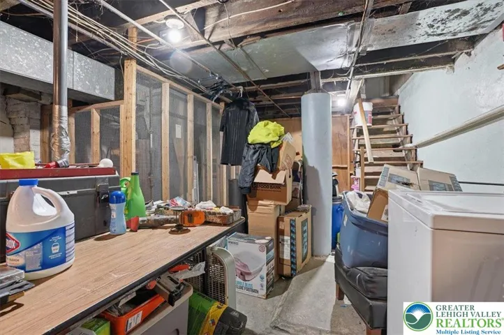 Tenants Side of Basement
