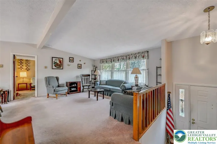 Open Concept Living & Dining Areas