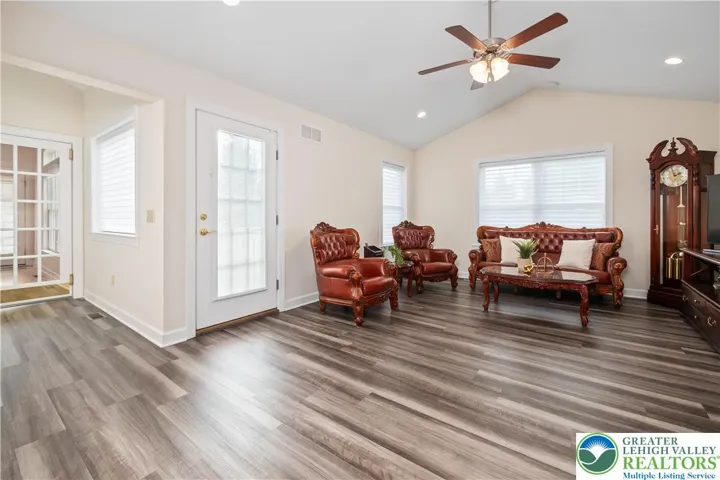 Entry to 1st level ADA compliant guest suite