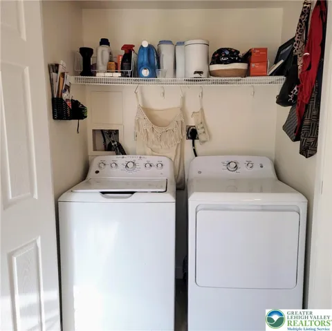 First floor laundry