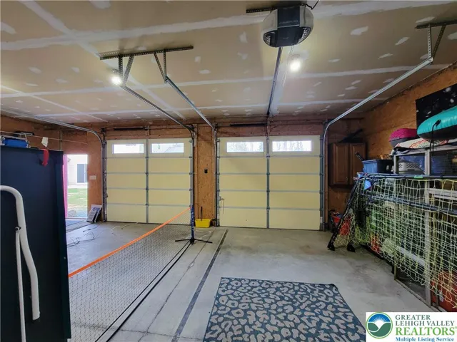 Interior detached garage