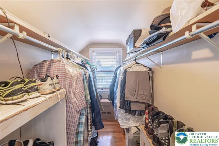 2nd floor Walk in Closet