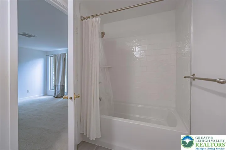 Tub/shower in primary bath