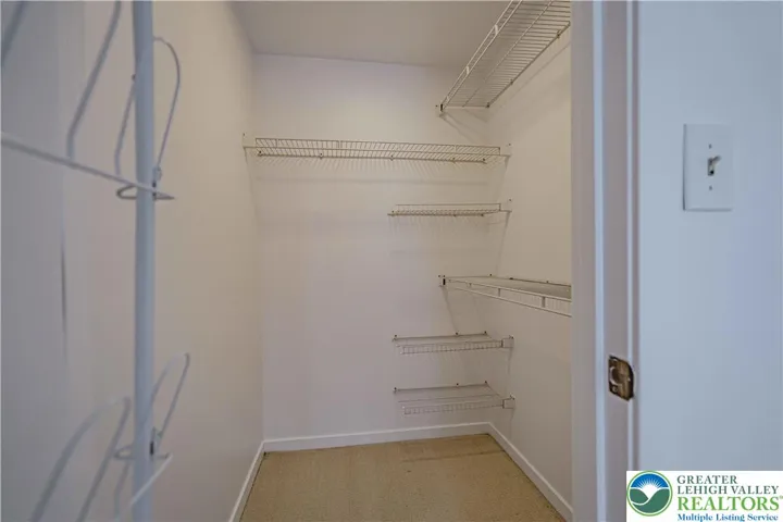 Primary ensuite walk-in closet
