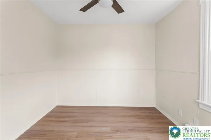 Bedroom 4- new electric baseboard heat