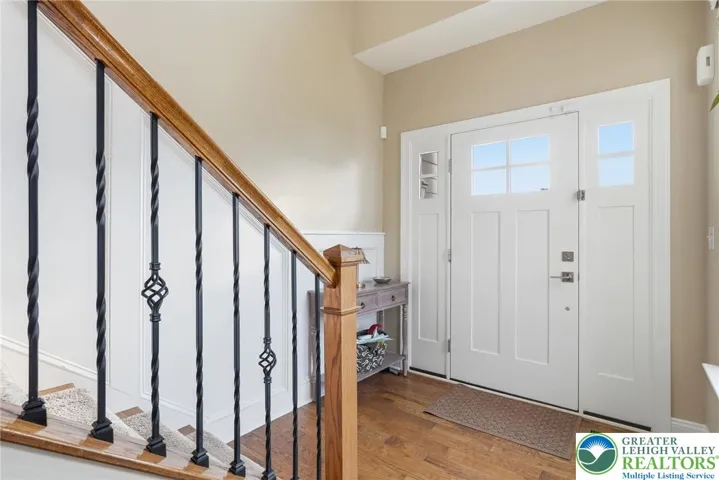 Open foyer creating a strong first impression upon entry