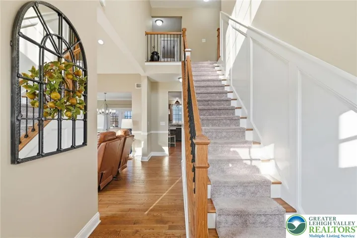 Open foyer creating a strong first impression upon entry