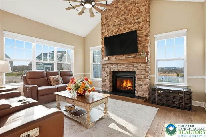 Abundant natural light throughout the main living space