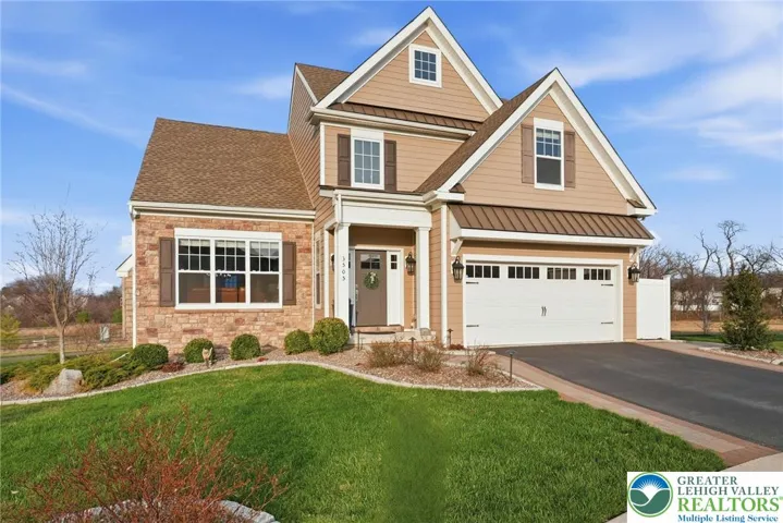 Situated on a premium lot with open views and added privacy