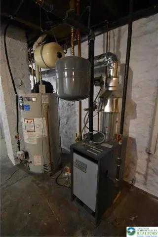 Recently installed gas furnace and hot water heater