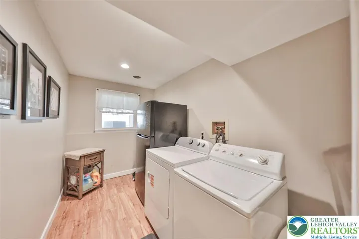 Laundry in Lower Level