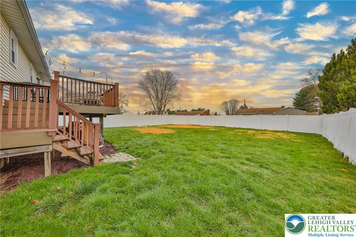 Nice View to Back Yard