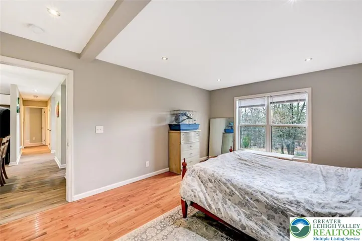 Primary Bedroom w/ Front Yard View