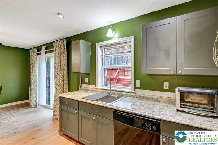 Kitchen w/ Deck View