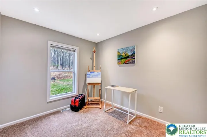 Bedroom 3 w/ Backyard View