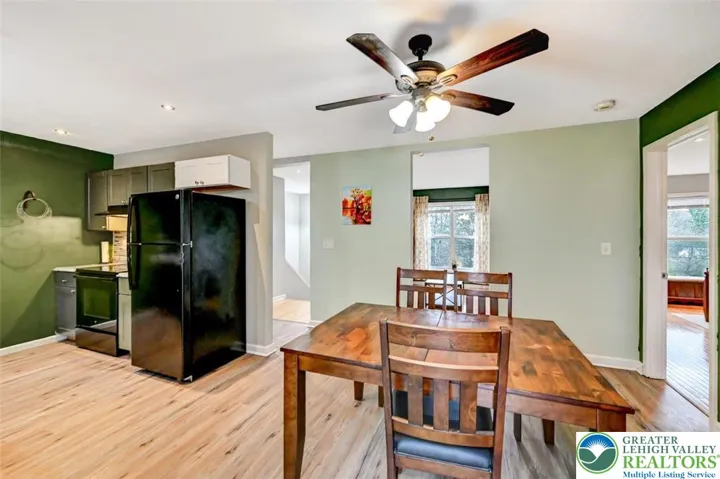 Open Concept Kitchen & Dining Area