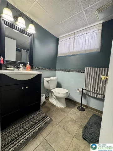 Basement full bath