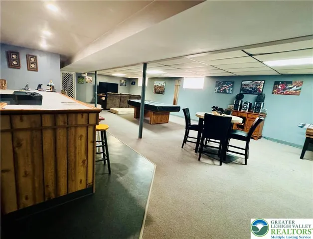Entertainment basement
