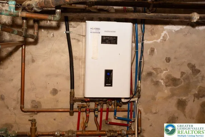new hot water and heating system