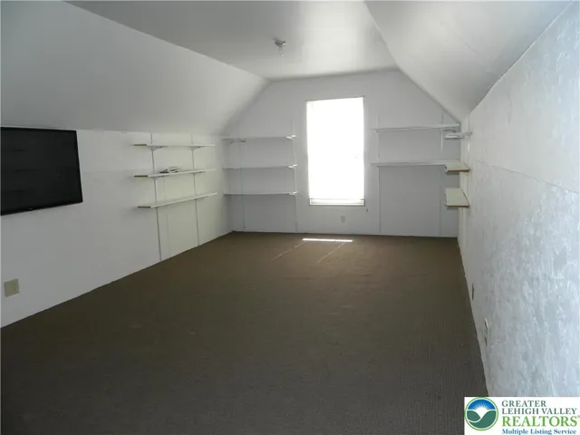 Room above detached garage