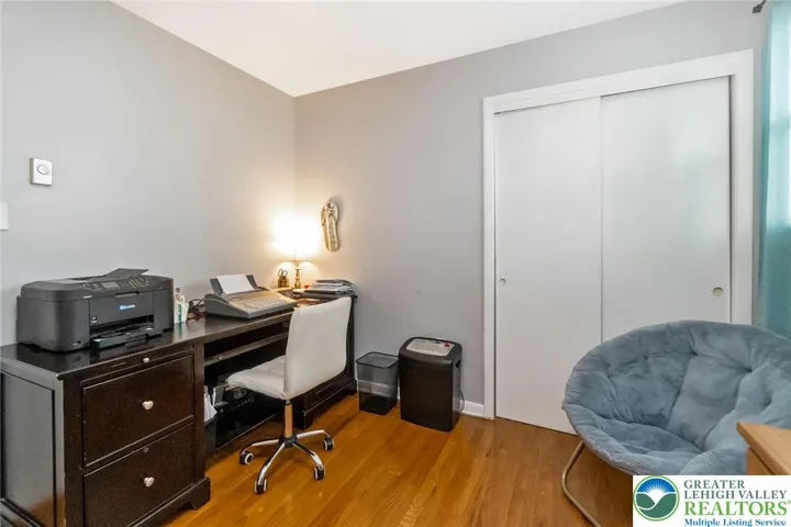 Bedroom used currently as office space.