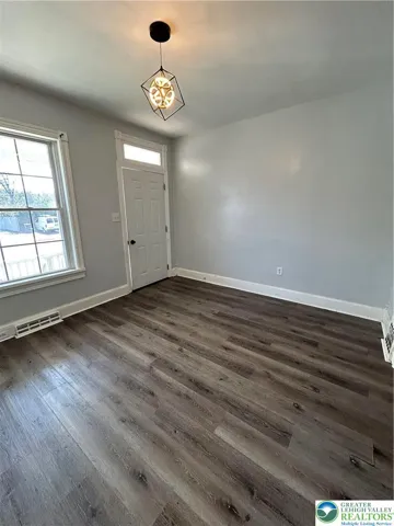living room/front door