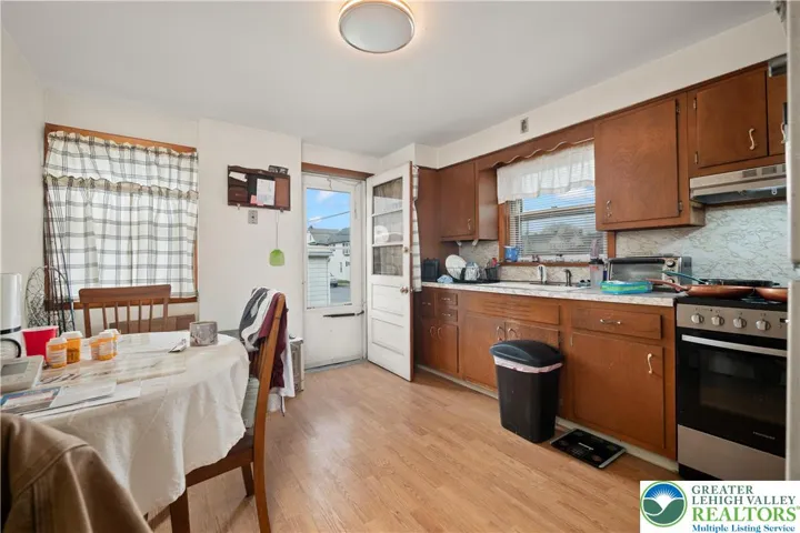 First Floor Unit 2 - Eat-in Kitchen w/ access to back garden