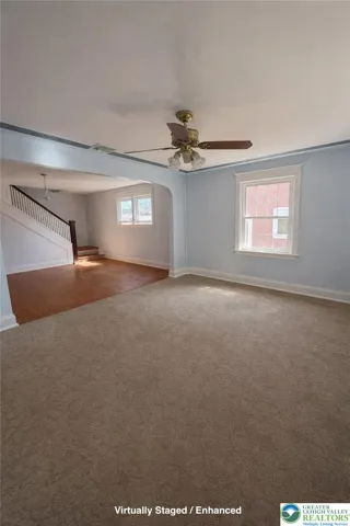 Living Room Virtually Staged