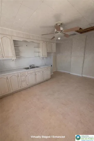 Kitchen Virtually Staged