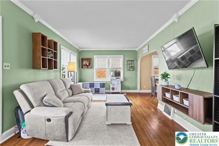 Gleaming Hard Wood Floors