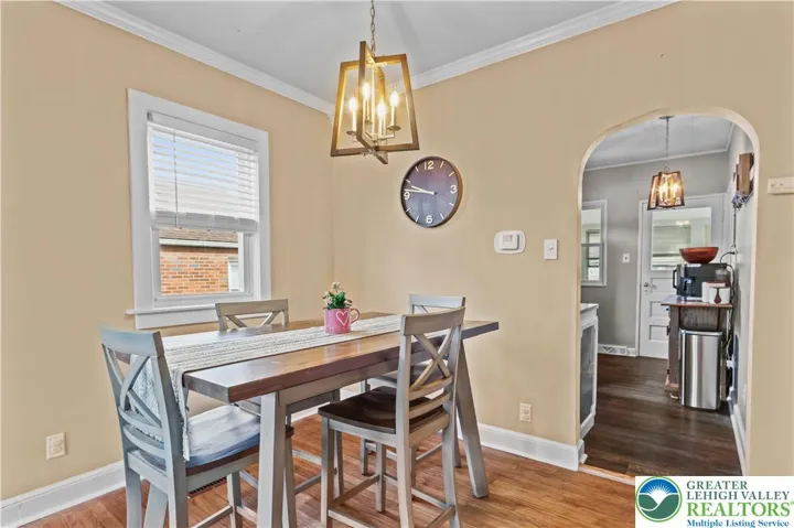 Plenty of Space for Casual or Formal Dining