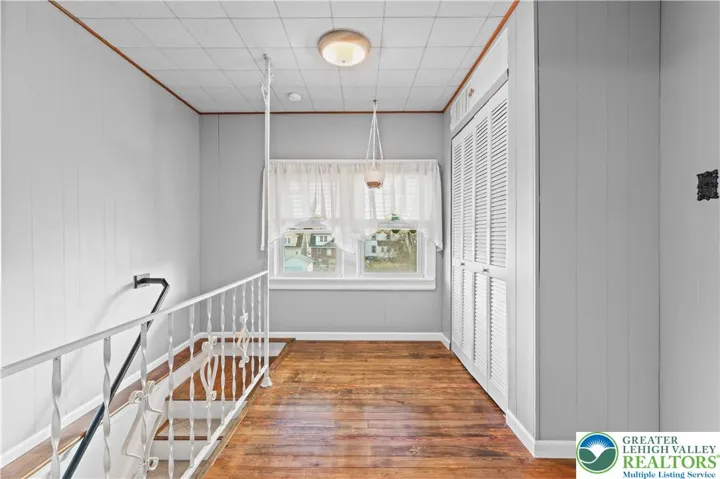 Upstairs to Large Landing w/ Closet Space