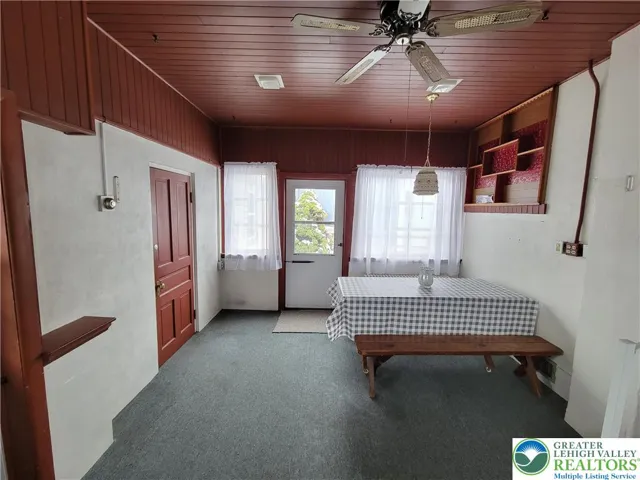 Heated Enclosed Porch.