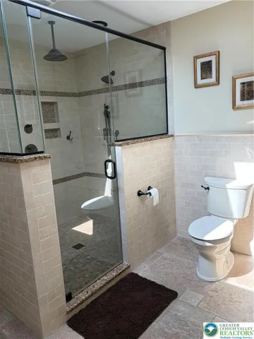 master bath w/ radiant floor heat