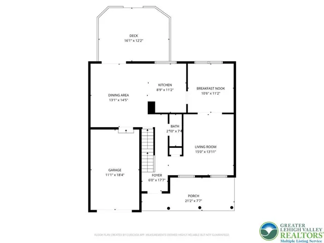 Spacious floor plan for modern living.