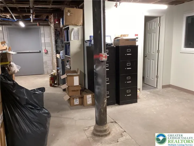 Basement front entrance.