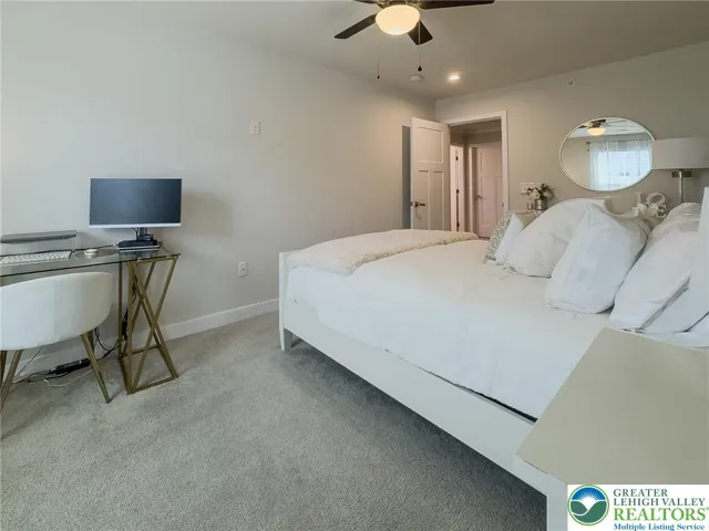 First of 2 bedrooms upstairs