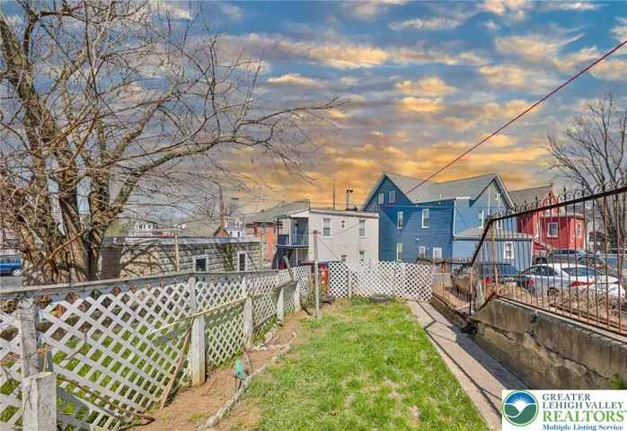 Rear yard